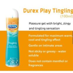 Durex Play Water Based Tingling Lubricant Gel 1 1