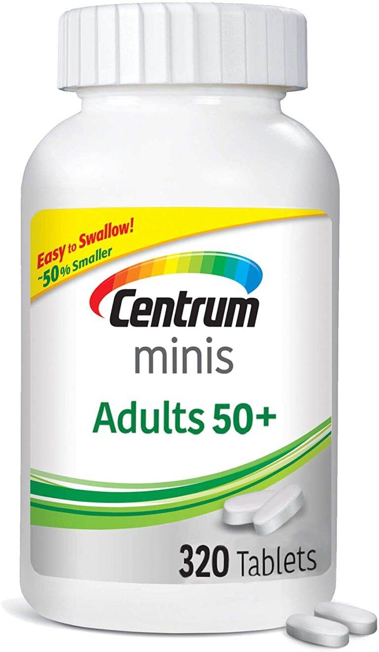 Centrum Minis Adult 50+ (320 Count) Multivitamin/Multimineral