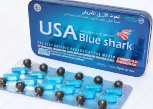 USA Blue Shark Tablets, Male Sexual Stimulant