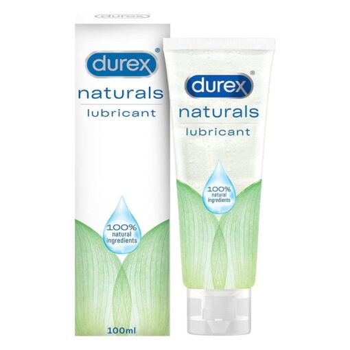 Durex Lube Naturals Intimate Lubricant Gel for men & women - 100 ml 100% Natural ingredients