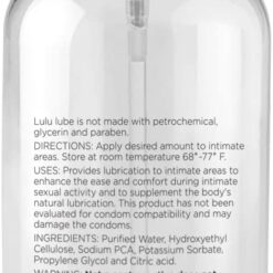 Personal Lubricant. Lulu Lube Natural Water Based Lubes for Men and Women 1